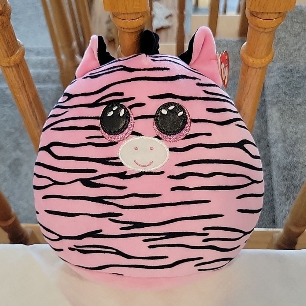 Squish-a-Boo💕Zoey the Zebra.28
